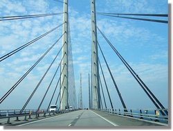 Beeindruckend: Die &Ouml;resundbr&uuml;cke