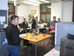 Vorf&uuml;hrung im Rapid Prototyping Labor der HAWK Fakult&auml;t Gestaltung in Hildesheim