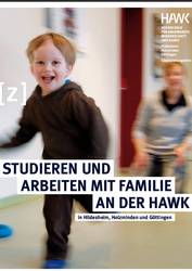 Cover Brosch&uuml;re Studieren und Arbeiten mit Familie an der HAWK
