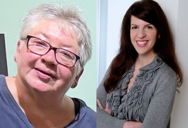 Petra Bentz und Anna-Elisabeth Schikowski