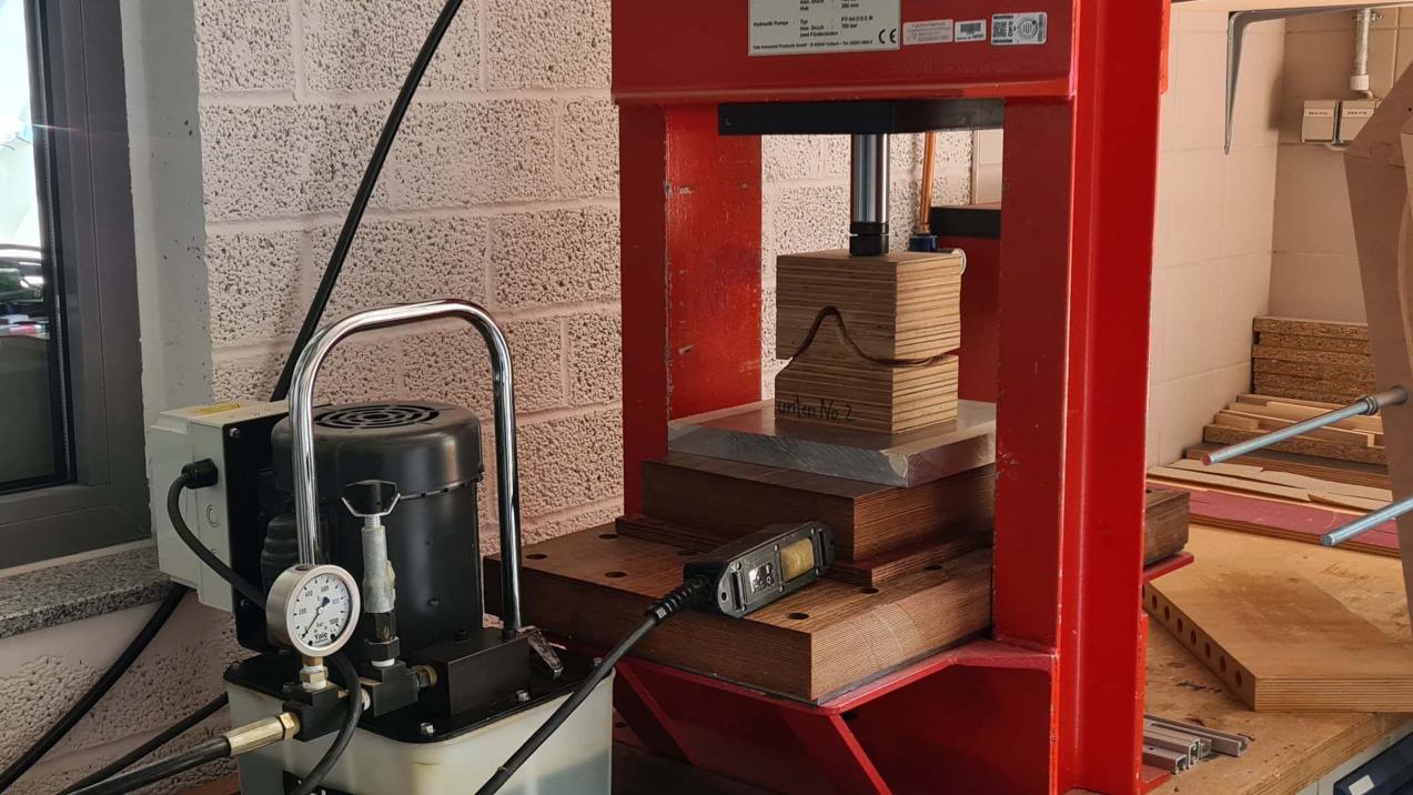 Hydraulikpresse 10t, elektr. betätigt